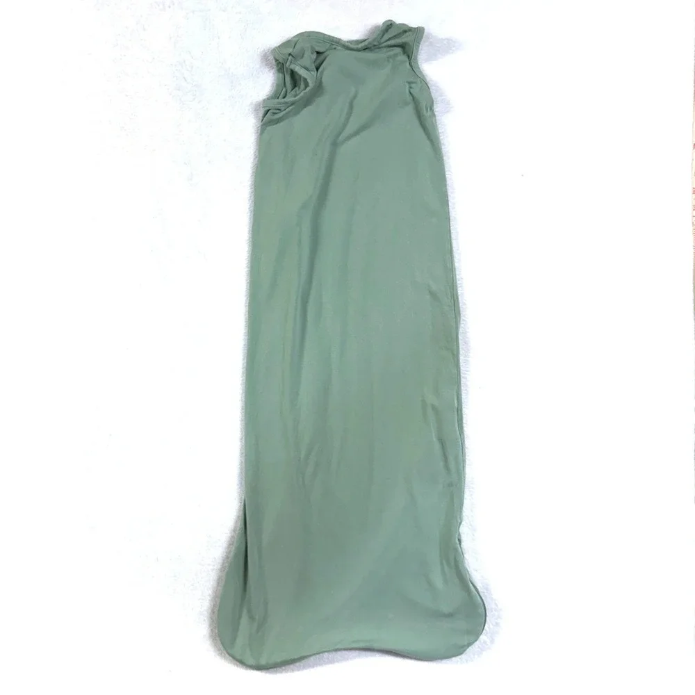 Quince M Sage Green Bamboo Sleep Bag Blanket Zip Up 1.0 TOG 6-8 Month All Season
